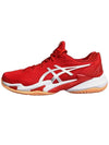 Court FF 3 Novak Low Top Sneaker Red - ASICS - BALAAN 7