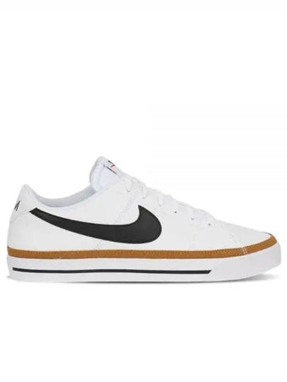 Court Legacy Next Nature Low Top Sneakers White Desert Ochre - NIKE - BALAAN 2