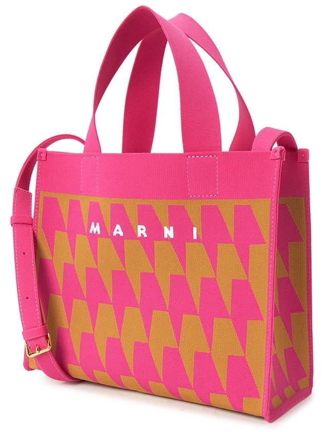 Women's Logo Tote Bag Crossbody Bag SHMP0083A2 P4556 ZO422 - MARNI - BALAAN 3