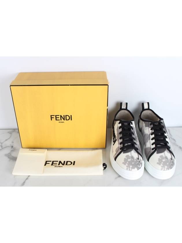 Floral Rise Minimalist Platform Sneakers 41 260 - FENDI - BALAAN 2