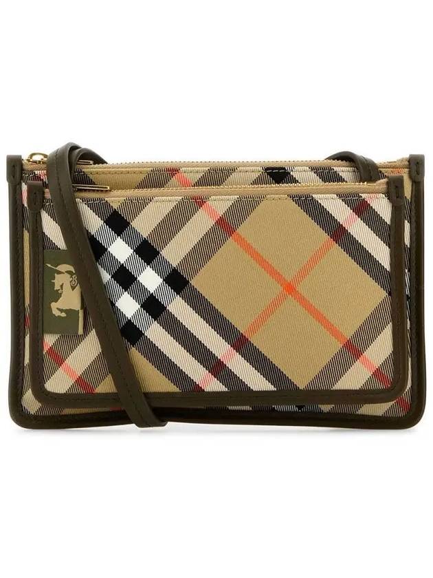 Check Cross Bag Beige - BURBERRY - BALAAN 3