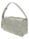 Brick Cassette Intrecciato Shoulder Bag Travertine - BOTTEGA VENETA - BALAAN 3