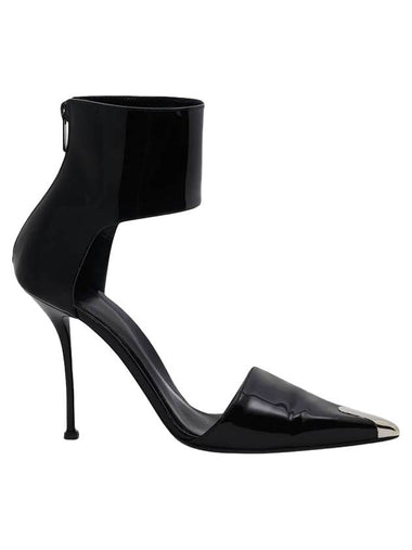 Harness Punk Pumps Heel Black - ALEXANDER MCQUEEN - BALAAN 1