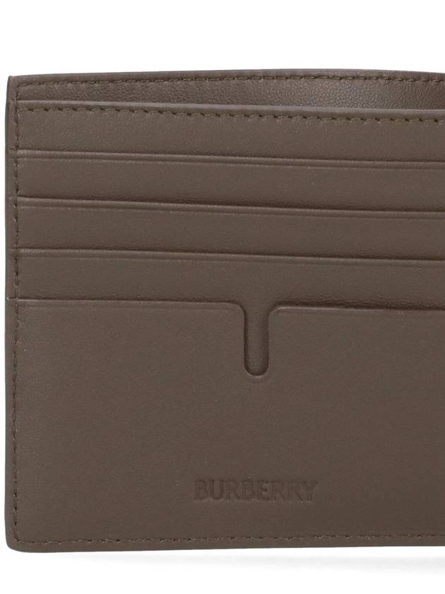 Check Half Wallet Beige - BURBERRY - BALAAN 5