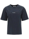 Logo Crew Neck Short Sleeve T-Shirt Black - ACNE STUDIOS - BALAAN 2