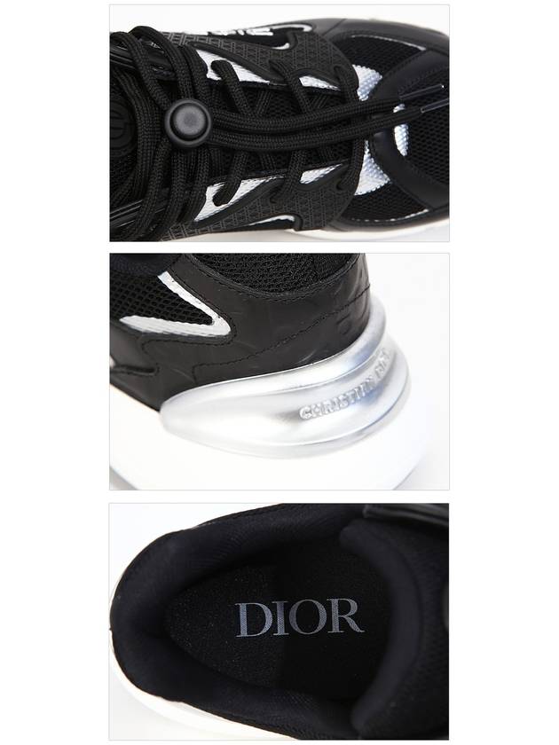 B24 Low Top Sneakers Black - DIOR - BALAAN 7