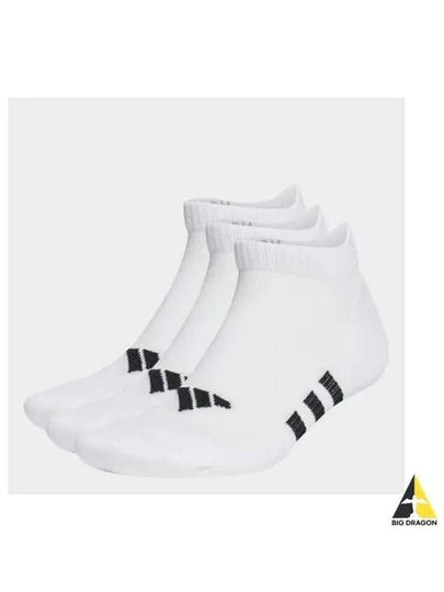 Performance Cushion Ankle Socks 3 Pairs White - ADIDAS - BALAAN 2