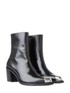 Silver Toe Ankle Middle Boot Heels - ALEXANDER MCQUEEN - BALAAN 2