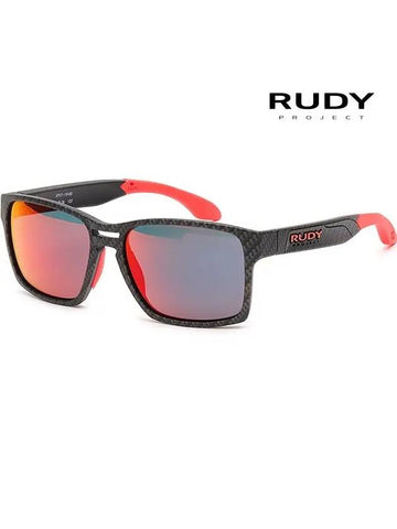 Sunglasses Spin Air 57 SP573819 0000 Carbon Mirror - RUDYPROJECT - BALAAN 1