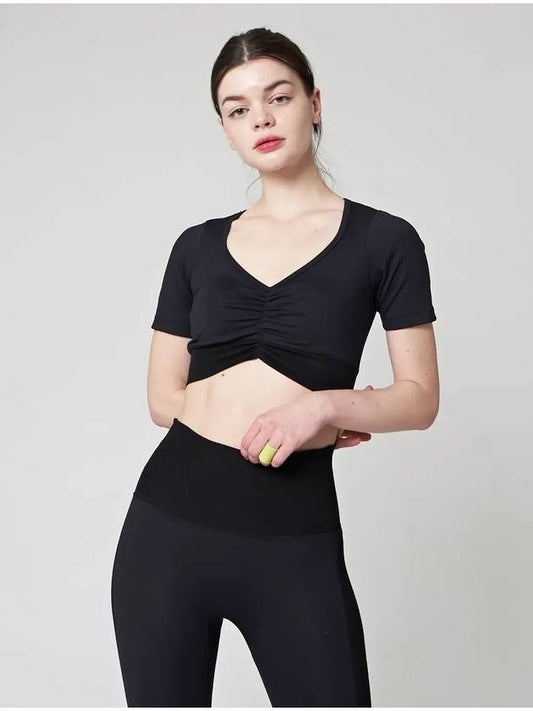 Support Shirring Top Black - ATHPLATFORM - BALAAN 2