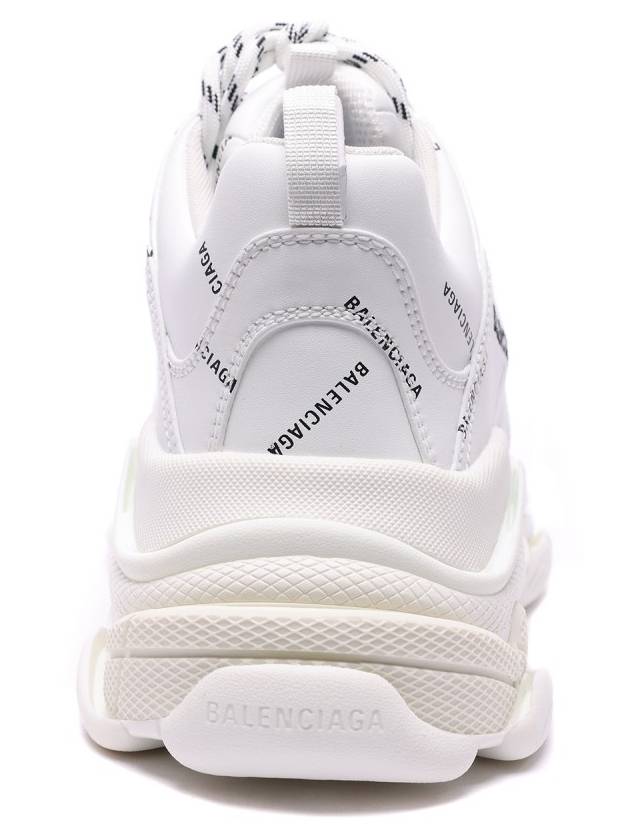 All Over Logo Triple S Sneakers White - BALENCIAGA - BALAAN 5