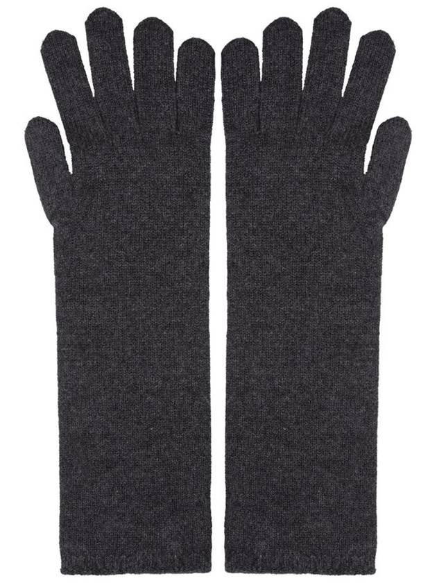 Max Mara Gloves Grey - MAX MARA - BALAAN 1