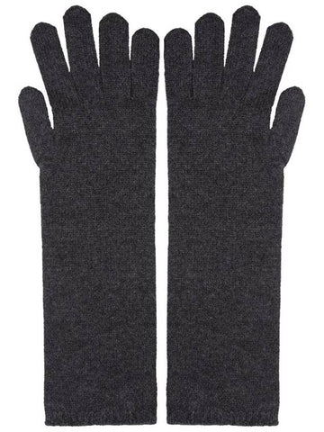 Max Mara Gloves Grey - MAX MARA - BALAAN 1