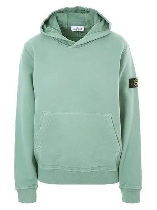 771661640 V0055 Logo Patch Hoodie 14A 1045518 - STONE ISLAND - BALAAN 1