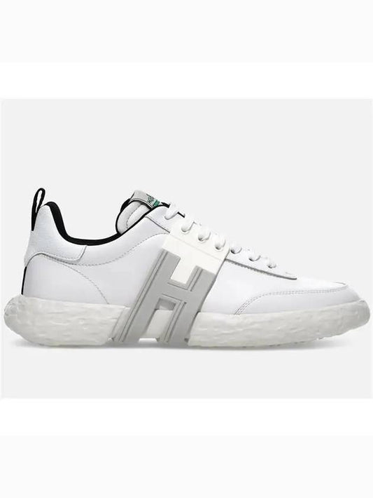 Men's 3R Low Top Sneakers White - HOGAN - BALAAN.