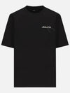Logo Embroidery Short Sleeve T-Shirt Black - FENDI - BALAAN 2