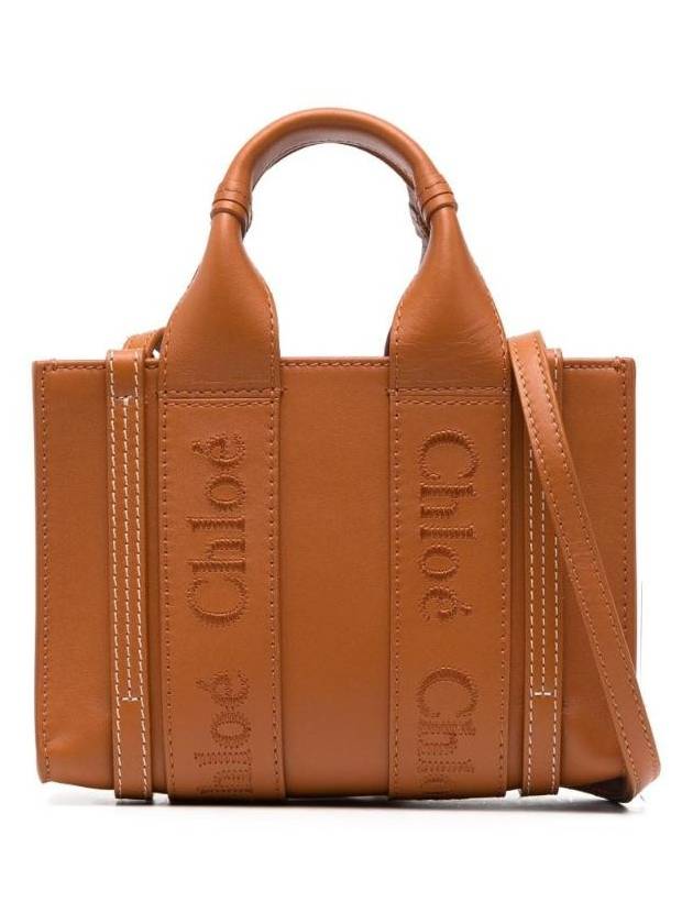 Woody leather tote bag CHC23UP237I60 - CHLOE - BALAAN 1