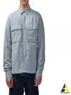 Long Sleeve Shirt 16CMSH159A 006501G 913 GRAY - CP COMPANY - BALAAN 2