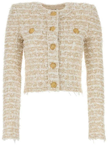 Balmain Lurex Tweed Blazer - BALMAIN - BALAAN 1