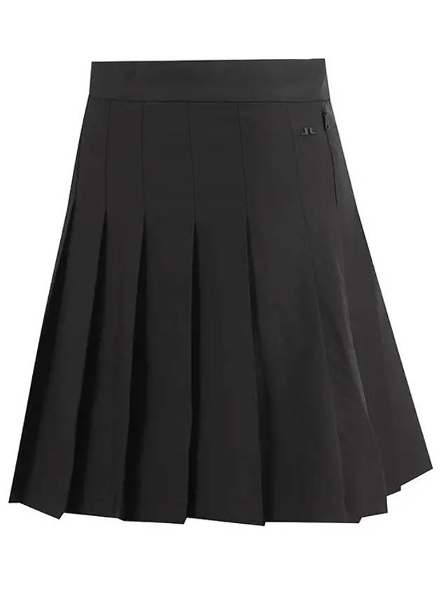 Adina Pleated Skirt Black - J.LINDEBERG - BALAAN 3