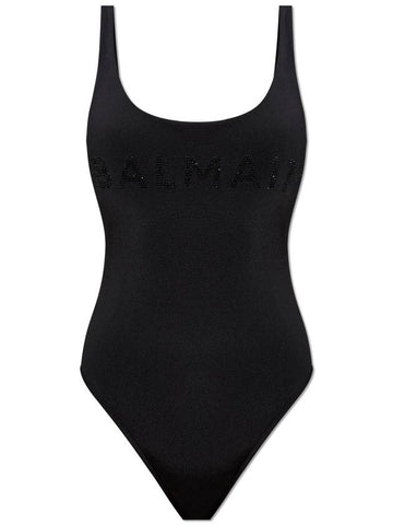 Balmain One-piece Swimsuit, Women's, Black - BALMAIN - BALAAN 1