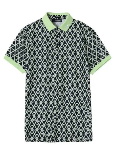 Tour Tech Reg Fit Print Polo GMJT09167 O500 Men's Tour Tech Regular Fit Polo - J.LINDEBERG - BALAAN 2