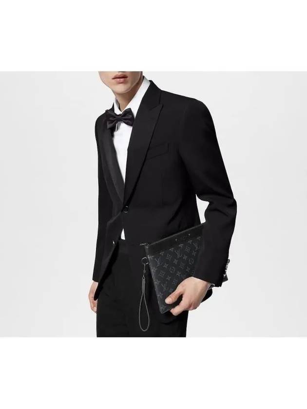 Pochette To Go Monogram Eclipse Clutch Bag Black - LOUIS VUITTON - BALAAN 6