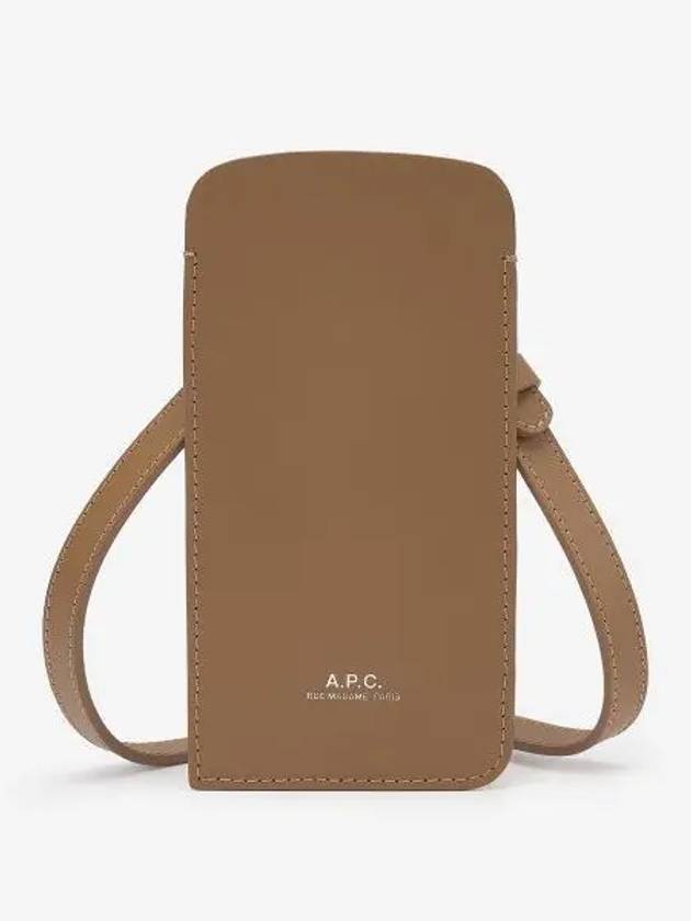 James Strap Card Wallet Brown - A.P.C. - BALAAN 2