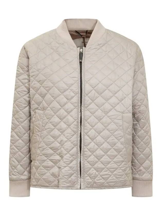 Maya Quilded Bomber Jacket Ice - MAX MARA - BALAAN 3