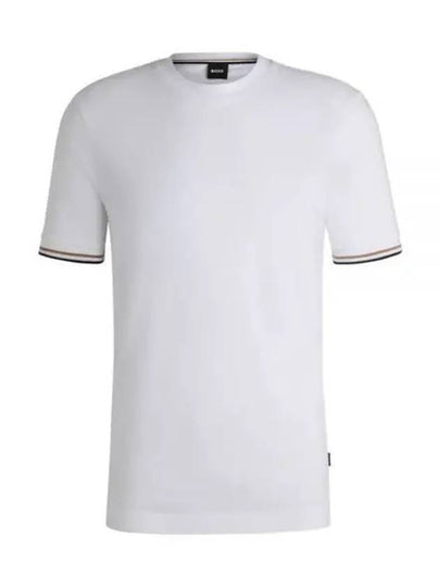 Short Sleeve TShirt White - HUGO BOSS - BALAAN 2