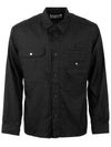 12Th Anniversary Nylon Pocket Overfit Long Sleeve Shirt Black - ACNE STUDIOS - BALAAN 3