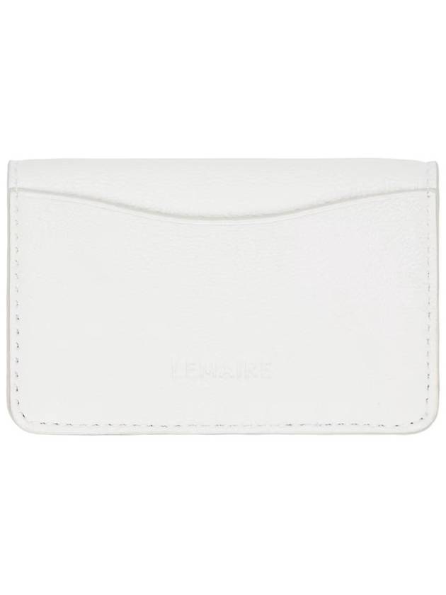 Envelope button card wallet white SL0012 LL0035 - LEMAIRE - BALAAN 2