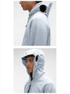 Diagonal Goggles Hood Zip Up Gray - CP COMPANY - BALAAN.