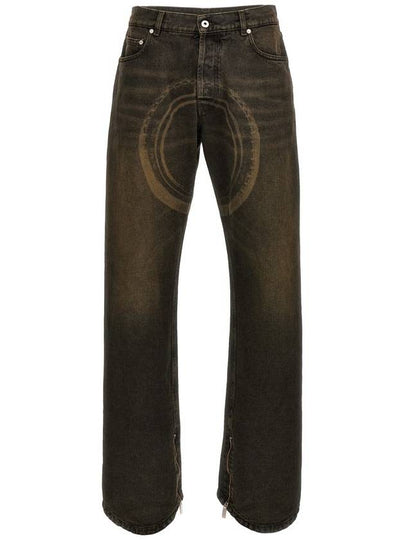 wheel over faded jeans OMYA178F23DEN0051200 - OFF WHITE - BALAAN 2