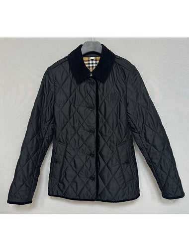 Monogram motif diamond quilted jacket 55 - BURBERRY - BALAAN 1