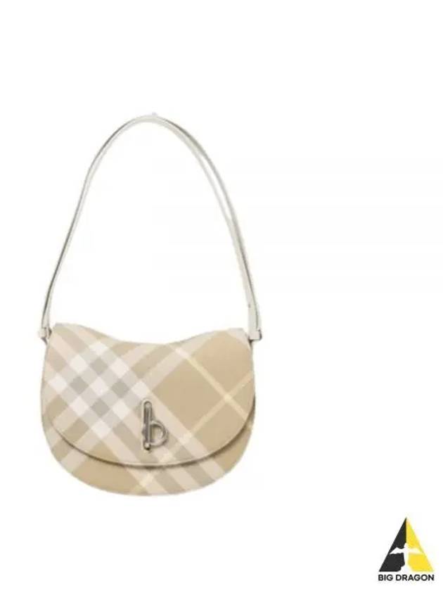 Rocking Horse Check Medium Cross Bag Beige - BURBERRY - BALAAN 2