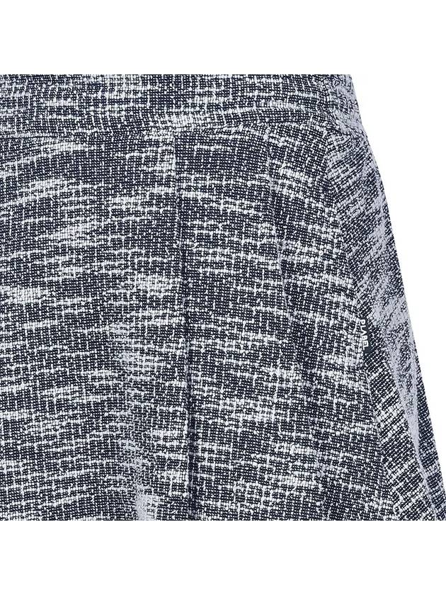 Tweed Like Pleated Skirt MW4MS413 - P_LABEL - BALAAN 4