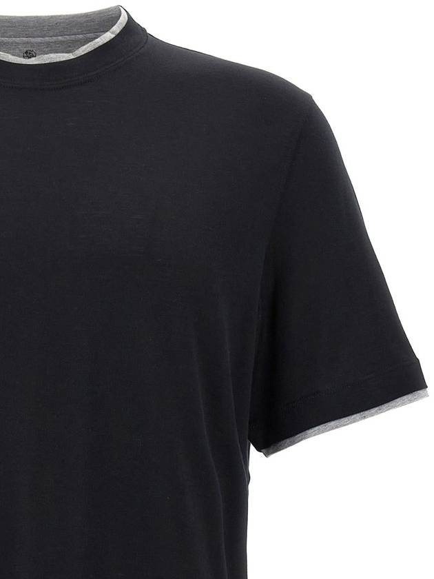 Brunello Cucinelli Layered T-Shirt - BRUNELLO CUCINELLI - BALAAN 3