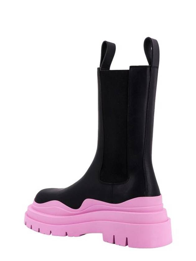 Tire Chelsea Boots Black Pink - BOTTEGA VENETA - BALAAN 4