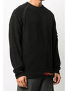 Men's Fleece Lens Pocket Sweatshirt Black - CP COMPANY - BALAAN.