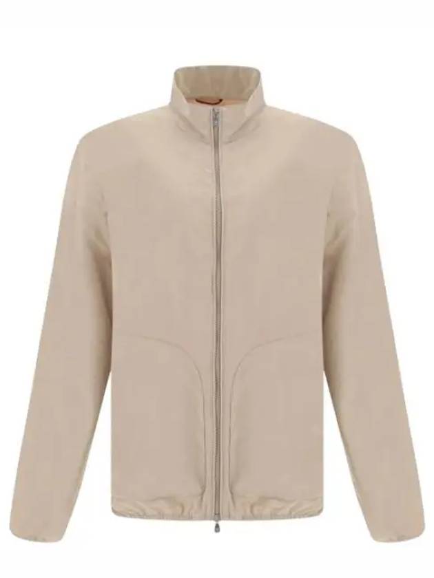 High Neck Track Zip-Up Jacket Beige - BRUNELLO CUCINELLI - BALAAN 2