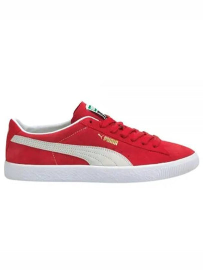 Vintage Suede Low Top Sneakers High Risk Red - PUMA - BALAAN 2