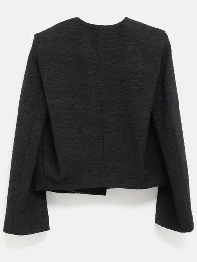 Cropped Bouclé Jacket - TOTEME - BALAAN 2