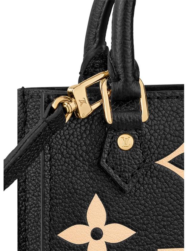 Petit Sac Plat Monogram Empreinte Tote Bag Black - LOUIS VUITTON - BALAAN 4