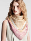 Monogram Infinity Square 90 Scarf Beige - LOUIS VUITTON - BALAAN 2