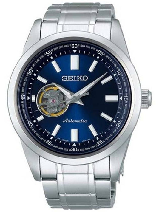 mechanical watch silver blue - SEIKO - BALAAN 1