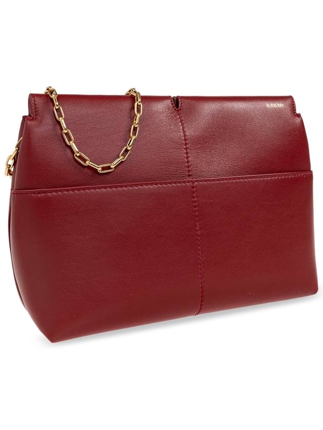 Snip Chain Strap Clutch Bag Ruby - BURBERRY - BALAAN 5