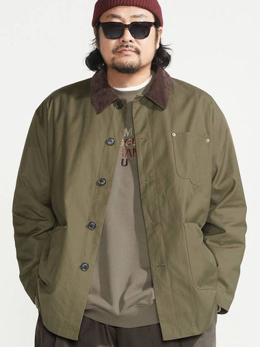 British Twill Jacket Khaki - BOOVOOM - BALAAN 1