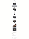 GG Marmont Small Top Handle Bag Black - GUCCI - BALAAN 4