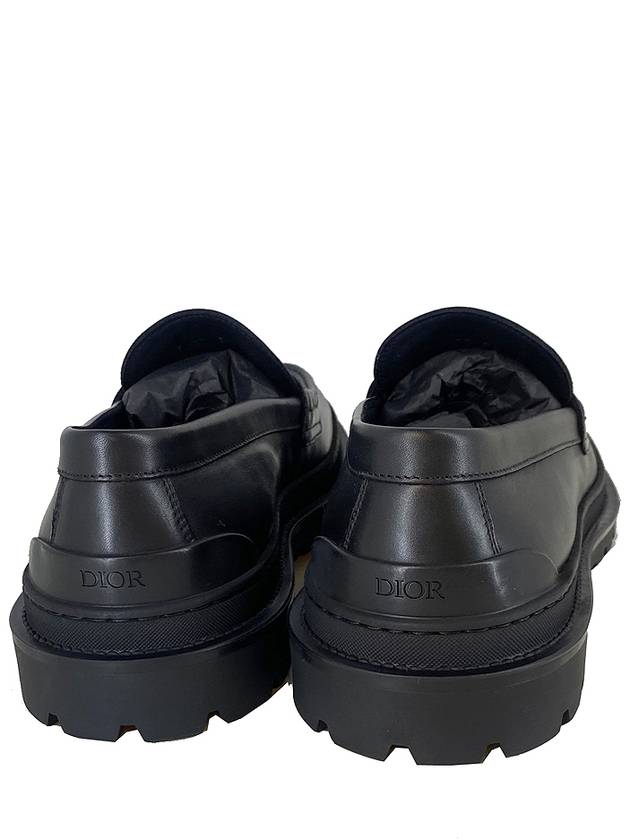 Oblique Jacquard Explorer Loafers Black - DIOR - BALAAN 9